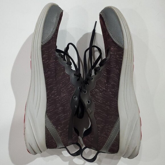 Vionic Women's Marroon Black Lace-up Sneaker Shoe Size 7 - Picture 7 of 12